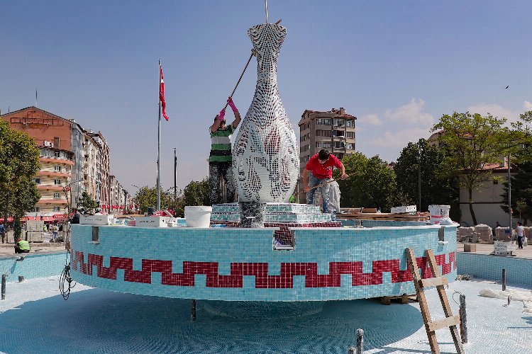 Kütahya'da Zafer Meydanı'nda rekor çalışma