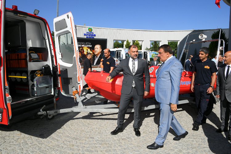 Malatya Büyükşehir'de su altı arama kurtarma timine araç takviyesi