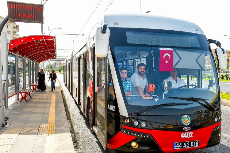 Malatya'da otobüsler bayramda ücretsiz