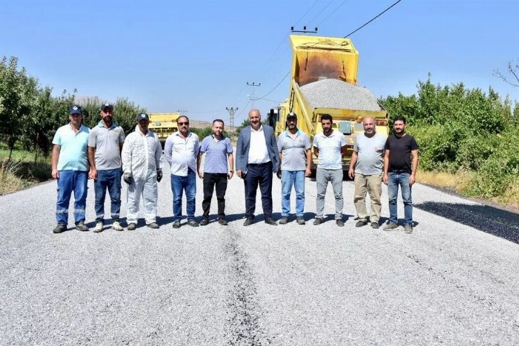 Malatya Doğanşehir’de asfalt sevinci
