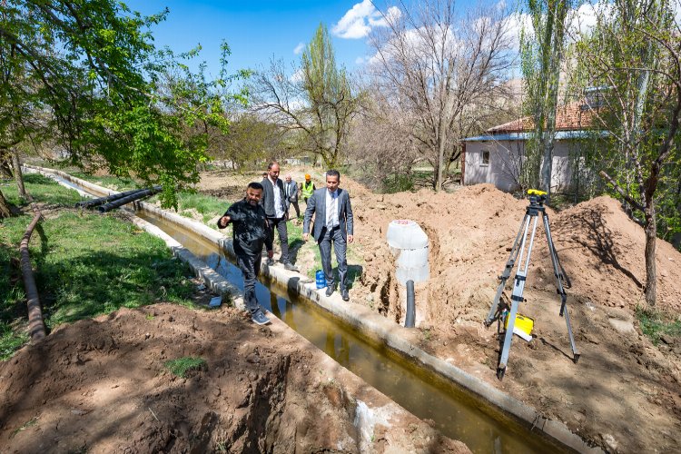 Malatya Esenbey Mahallesi'nde altyapı çalışması 