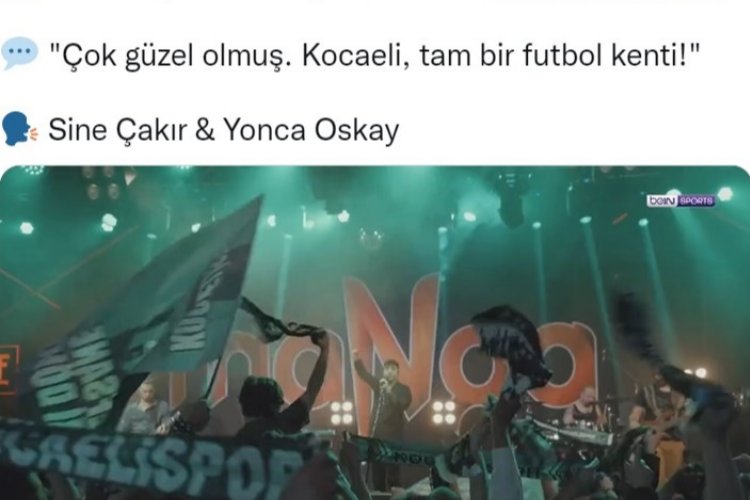 MaNga'nın Kocaelispor şarkısı gündemden düşmüyor