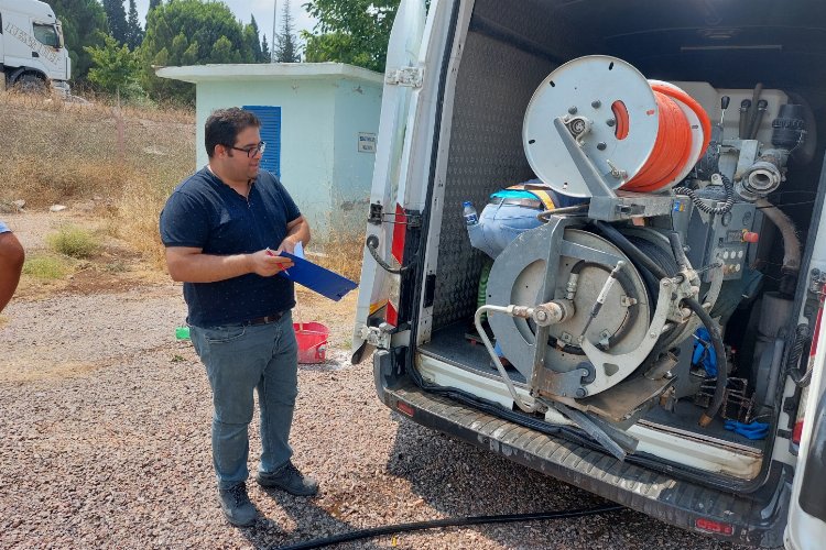 Manisa MASKİ'de periyodik bakımla hizmet aksamıyor