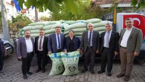 Milas Belediyesi çiftçilere %50 hibeli buğday tohumu dağıtıyor