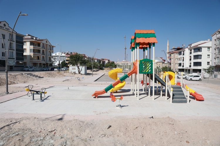 Nevşehir'de Güzelyurt'a yeni park