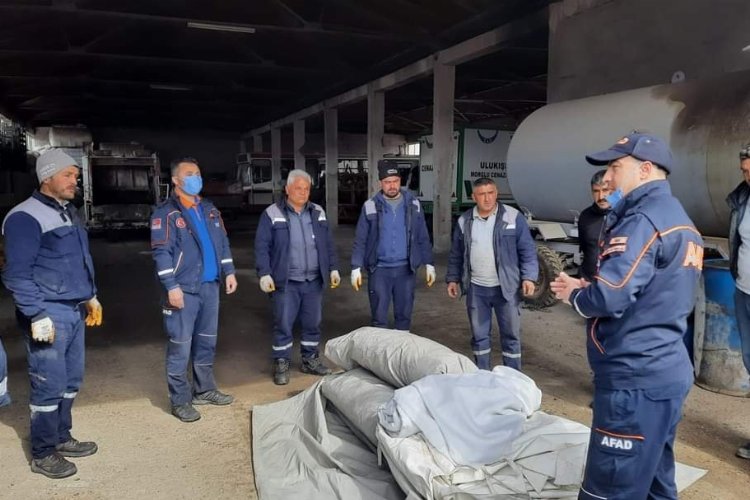 Niğde'de AFAD olası afete karşı eğitim verdi 