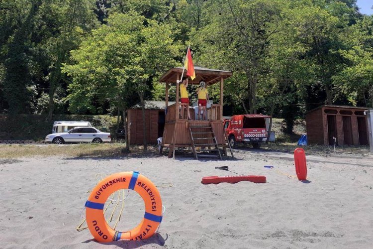 Ordu’da cankurtaran olmayan plajlarda denize girmeyin uyarısı