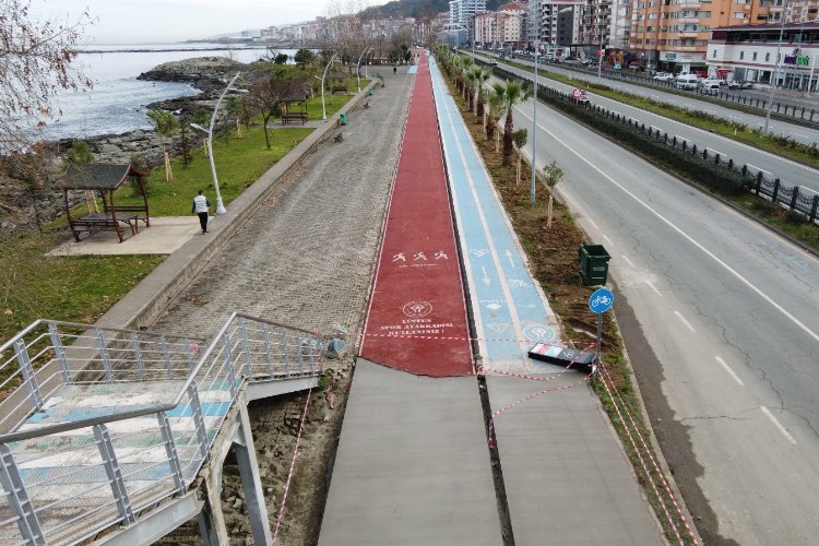 Rize sahil yolunda ikinci etap