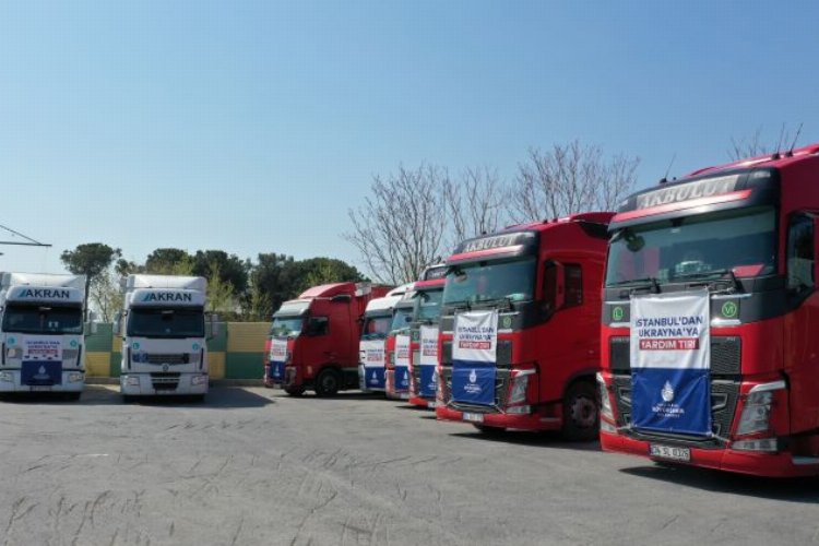 İstanbul'dan Ukrayna'ya yardım 
