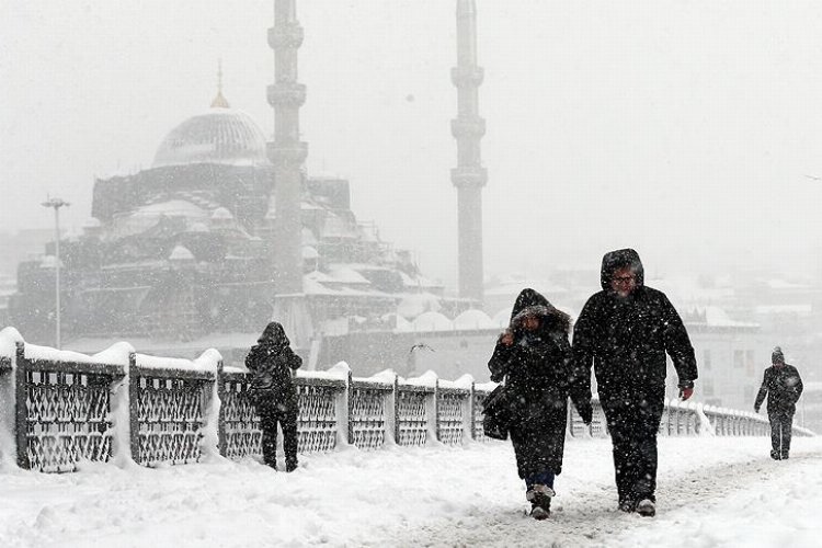 İstanbul için kar uyarısı 
