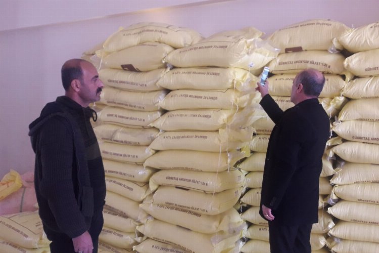 Tarım Orman Müdürlüğü'nden gübre denetimi 