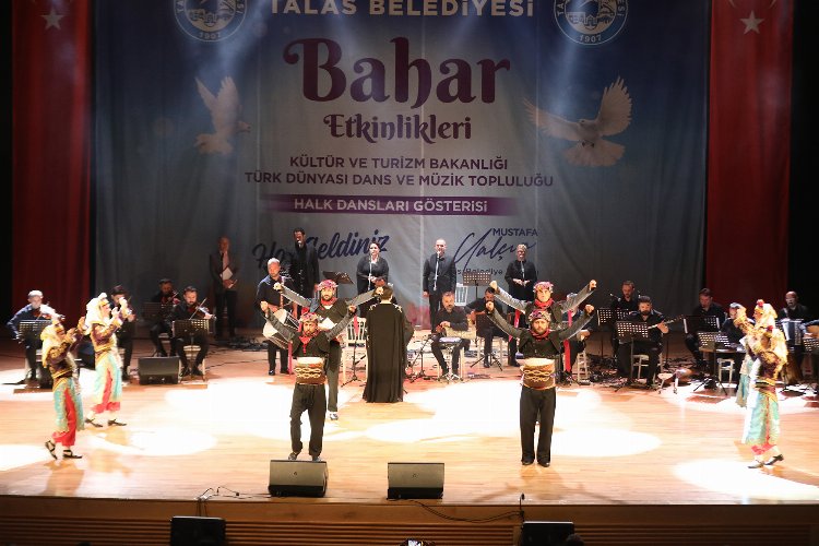 Türk Dünyası 'bahar'ı Kayseri Talas'ta karşıladı