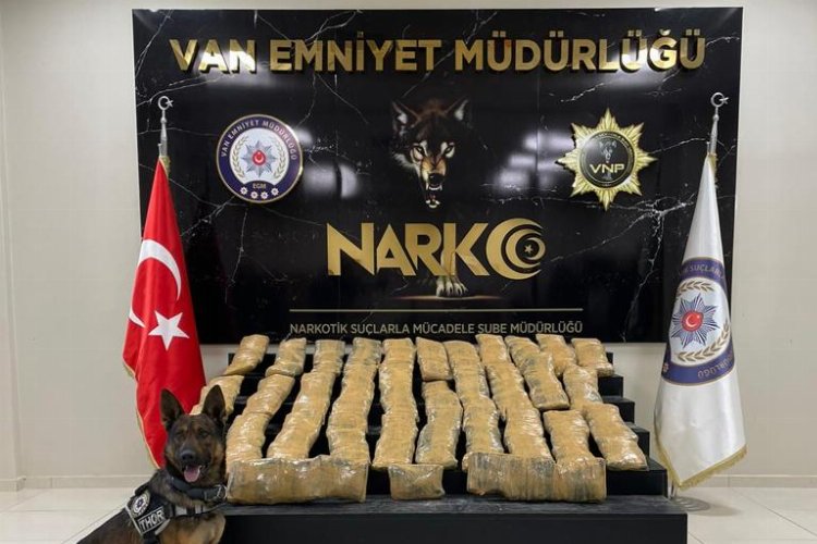 Van'da bir haftada 130 kilo uyuşturucu ele geçirildi