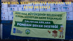 ABB’den Yetiştiriciye Fondan Arı Yemi Desteği