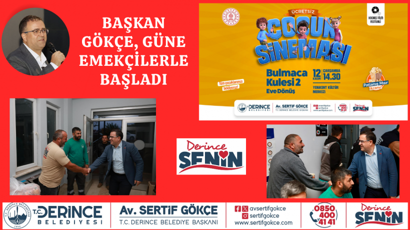 Başkan Gökçe, Güne Emekçilerle Başladı Başkan Gökçe, Güne Emekçilerle Başladı