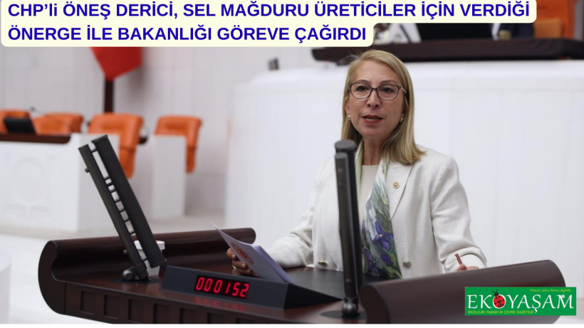 CHP’li Öneş Derici, Sel Mağduru Üreticiler İçin Verdiği Önerge ile Bakanlığı Göreve Çağırdı