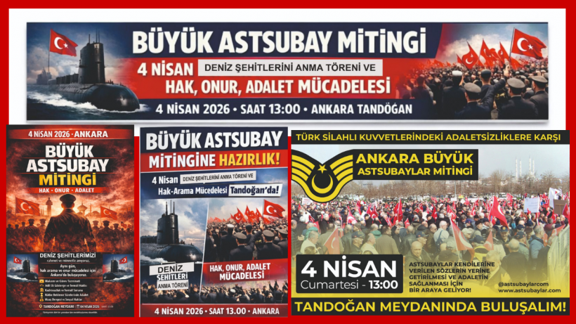 Emekli Astsubay Temsil Heyetinden Büyük Astsubay Mitingi Ankara Tandoğan’da