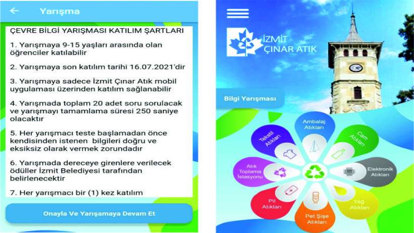 İzmit Belediyesi, çevre konulu bilgi yarışması düzenliyor İzmit Belediyesi, çevre konulu bilgi yarışması düzenliyor