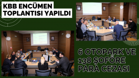 KBB Encümende 6 Otopark ve 138 Şoföre Para Cezası