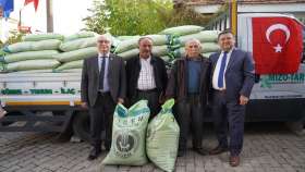 Milas Belediyesi çiftçilere %50 hibeli buğday tohumu dağıtıyor