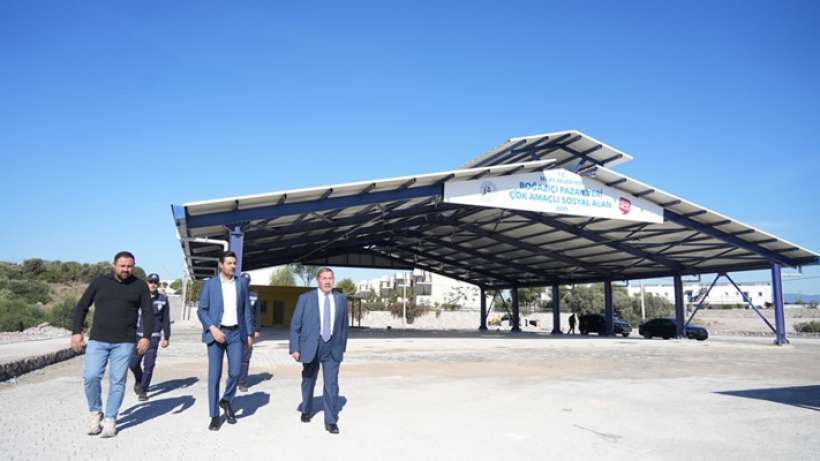 Milas Boğaziçi Mahallesi Çok Amaçlı Sosyal Alan Ve Pazar Yeri Açılışa Hazır Milas Boğaziçi Mahallesi Çok Amaçlı Sosyal Alan Ve Pazar Yeri Açılışa Hazır