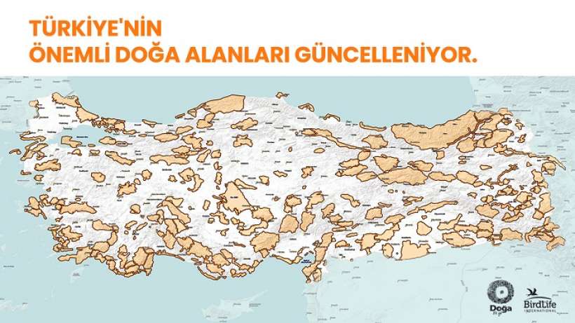 Türkiye’nin Önemli Doğa Alanları Envanteri Güncelleniyor Türkiye’nin Önemli Doğa Alanları Envanteri Güncelleniyor